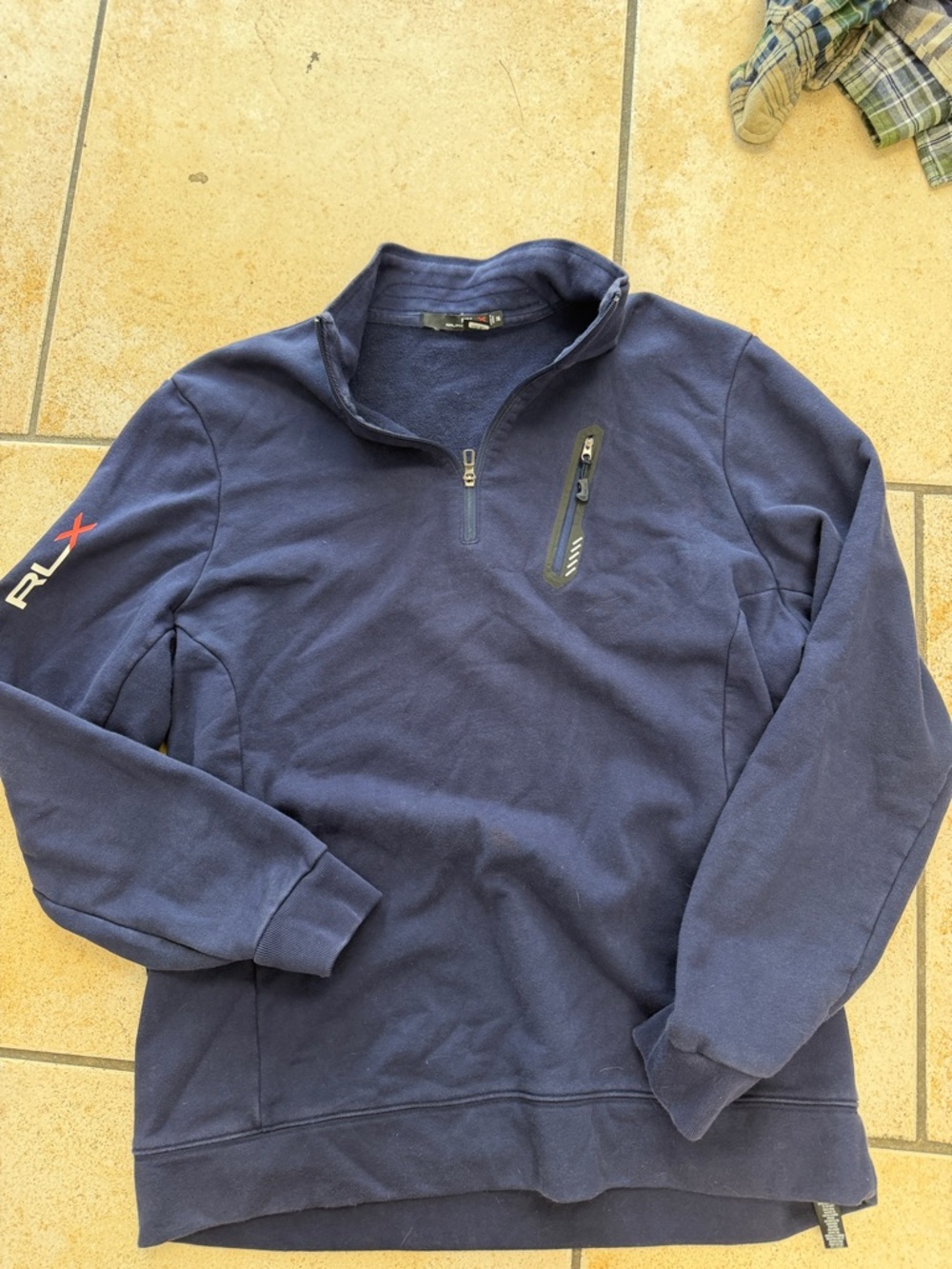 Ralph Lauren RLX Navy Crewneck Pullover